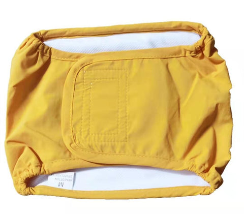 Dog Diaper Harper Cotton Male Camouflage Yellow XS(35g) In Australia - Darrahopens