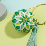 Fun Resin Keychain Blue and White Modern Style W273 [Blue and White] key chain In Australia - Darrahopens