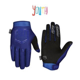 Fist Touch Screen Cycling Gloves Motorcycle Full Finger Blue L