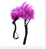 Pet Dog Wig Short Curly Hair Gan's Liangsi NI Purple