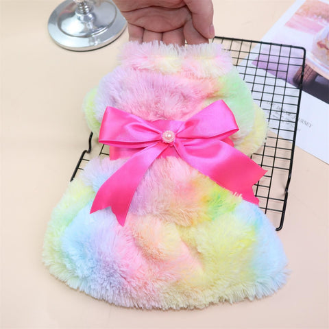 Qi Pet Dog Clothes Leopard Print Two Legged Cloth Colored Skirt XL In Australia - Darrahopens