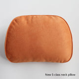 Mercedes Maybach S400 Orange Neck Pillow Orange headrest neck pillow In Australia - Darrahopens