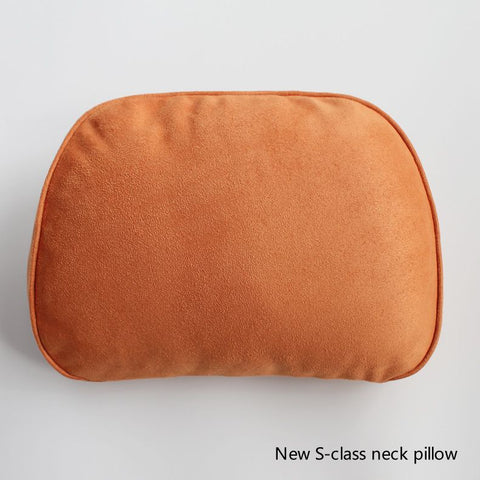 Mercedes Maybach S400 Orange Neck Pillow Orange headrest neck pillow In Australia - Darrahopens