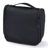 Hanging Toiletry Bag Polyester Travel Storage Organizer HB8012-1 black wash bag About 16x19x6cm In Australia - Darrahopens