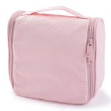 Hanging Toiletry Bag Polyester Travel Storage Organizer HB8012-1 black wash bag About 16x19x6cm