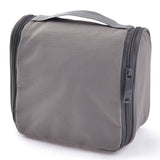 Hanging Toiletry Bag Polyester Travel Storage Organizer HB8012-3 gray wash bag About 16x19x6cm