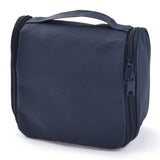 Hanging Toiletry Bag Polyester Travel Storage Organizer HB8012-4 navy blue wash bag About 16x19x6cm