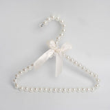 Pet Clothes Hanger CAYJ Pearl Bowknot White 1 hanger