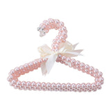 Pet Clothes Hanger CAYJ Pearl Bowknot White 1 hanger