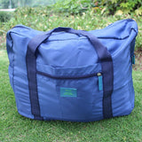 Travel Storage Bag Concave Nylon AT6912 Navy blue