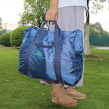 Travel Storage Bag Concave Nylon AT6912 Navy blue