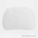 Mercedes Maybach S400 Orange Neck Pillow White headrest neck pillow