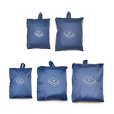 Travel Storage Hanging Bag Polyester Home BS8007 Blue (Double layer) M (about 26 x40x10cm)