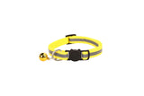 Cat Collar Pei Pet Reflective Safety Buckle Polyester Yellow Width 1.0CM size 19-32 can be adjusted In Australia - Darrahopens