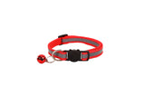 Cat Collar Pei Pet Reflective Safety Buckle Polyester Red Width 1.0CM size 19-32 can be adjusted In Australia - Darrahopens