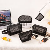 Portable Makeup Bag Large Capacity Travel Cosmetic white octagonal portable In Australia - Darrahopens