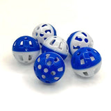 Cat Toy Plastic Bell Ball 2 Color Red