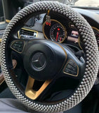 Steering Wheel Cover Dark Fragrance Pavilion 40cm Wood Xingyue Bodhi 8mm