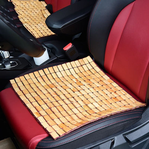 Steering Wheel Cover Dark Fragrance Pavilion 40cm Wood Thuja square cushion 41*42*0.7cm