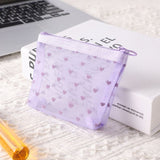 Portable Makeup Bag Large Capacity Travel Cosmetic Purple small size In Australia - Darrahopens