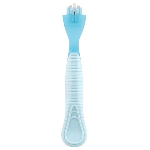 Jiyun Manual Shaving Razor 3 Layer Blade Blue 1 tool holder