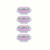 Jiyun Manual Shaving Razor 3 Layer Blade Pink 4 heads In Australia - Darrahopens
