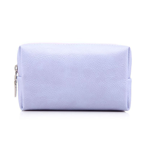 Tykson Laptop Accessories Bag PU Leather Storage Charm Purple 17*10*5.5cm In Australia - Darrahopens