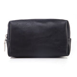 Tykson Laptop Accessories Bag PU Leather Storage Midnight Black 17*10*5.5cm In Australia - Darrahopens