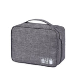 New Grand Hyatt Data Cable Storage Travel Digital. double gray Medium In Australia - Darrahopens