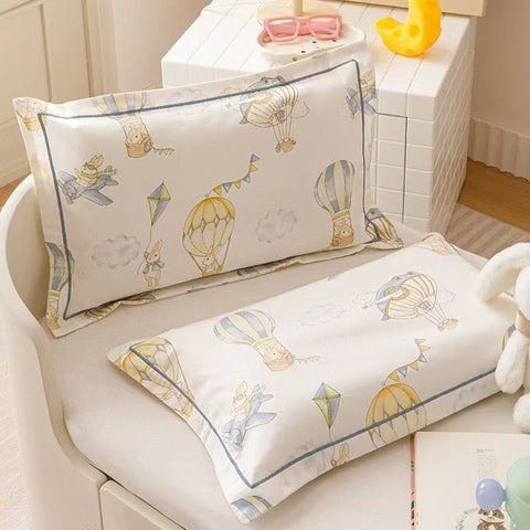 60s Cotton Pillowcase Cartoon Print 30x50cm Wandering jxx 40*60cm (single pillowcase)