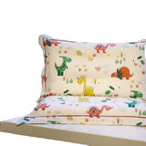 60s Cotton Pillowcase Cartoon Print 30x50cm Milk fu jxx 35*55cm (single pillowcase)