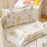 60s Cotton Pillowcase Cartoon Print 30x50cm Wandering jxx 35*55cm (single pillowcase)