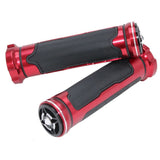 MOXI Motorcycle Handle Grips Rubber Aluminum Alloy 1 217 handle glue-red In Australia - Darrahopens
