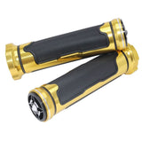 MOXI Motorcycle Handle Grips Rubber Aluminum Alloy 1 217 handle glue-gold In Australia - Darrahopens