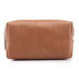 Tuckson PU Leather Storage Bag for MacBook Accessories Rose powder 17*10*5.5cm