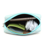 Tuckson PU Leather Storage Bag for MacBook Accessories Gentleman Grey 17*10*5.5cm