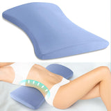 Neck friend Lumbar Pillow Memory Foam Support Dark Gray 58*26*5.5cm