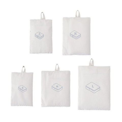 Travel Storage Hanging Bag Polyester Home Bs 8002m colors (Double layer) SM two-piece set