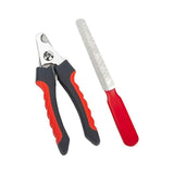 Stainless Steel Pet Nail Clippers for Dogs and Cats Large paper card packaging Blue and White In Australia - Darrahopens