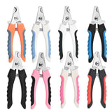 Stainless Steel Pet Nail Clippers for Dogs and Cats Large opp bag Blue and Black In Australia - Darrahopens