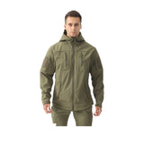 ESDY Men Soft Shell Windproof Jacket Outdoor Ruins green XXL