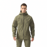 ESDY Men Soft Shell Windproof Jacket Outdoor Ruins green XXXL In Australia - Darrahopens