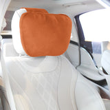 Car Headrest Suede for Mercedes Benz S Class Maybach Red tea orange headrest In Australia - Darrahopens