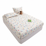 Yuan sheng Home Textiles Cartoon Dog 40s Cotton. Cartoon white bear 120*200cm standard model In Australia - Darrahopens
