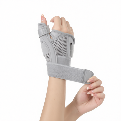 Jefferson Adult Wrist Brace Support Gray One size fits all [adjustable] single pack In Australia - Darrahopens