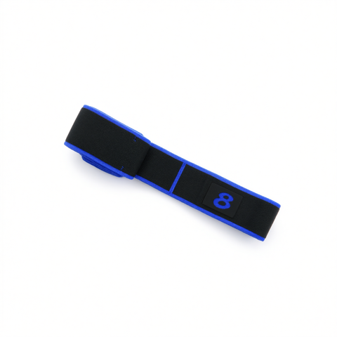 Resistance Band Yoga Fitness Digital Style Black and blue-digital model [8 grids] In Australia - Darrahopens