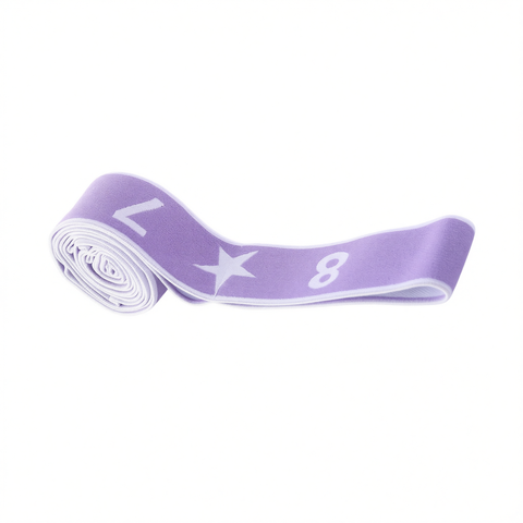 Resistance Band Yoga Fitness Digital Style Purple-star style [8 grids] In Australia - Darrahopens
