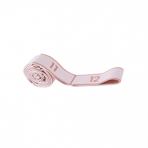 Resistance Band Yoga Fitness Digital Style Light pink-digital style [12 grids] In Australia - Darrahopens