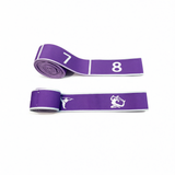 Resistance Band Yoga Fitness Digital Style Deep purple-small model [12 grids] In Australia - Darrahopens