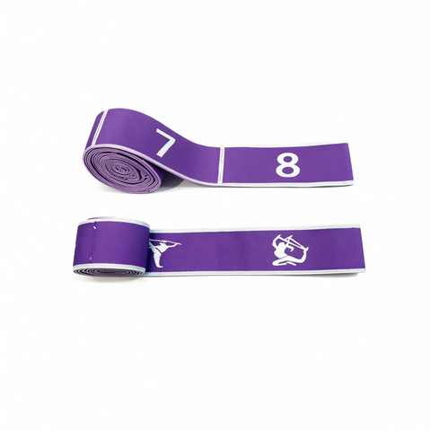 Resistance Band Yoga Fitness Digital Style Deep purple-small model [12 grids] In Australia - Darrahopens